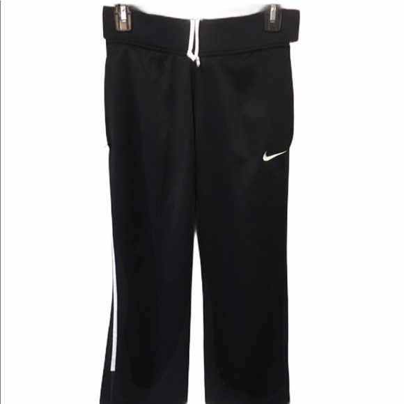 Nike Pants - Nike Dri-Fit Training Pants XS Black White Athletic Joggers EUC